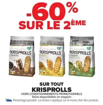 Sur tout krisprolls