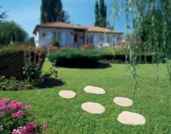 Pas japonais multiformat ton pierre