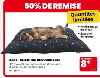 LEEBY Sélection de Couchages