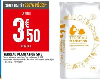 Promotion Exclusives de 15
Plantation : Découvrez l'Offre incontournable