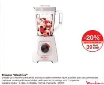 Promotion Exclusives de 11
Blender : Découvrez l'Offre incontournable
