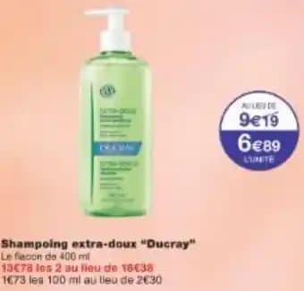 Shampoing extra-doux Ducray 400 ml
