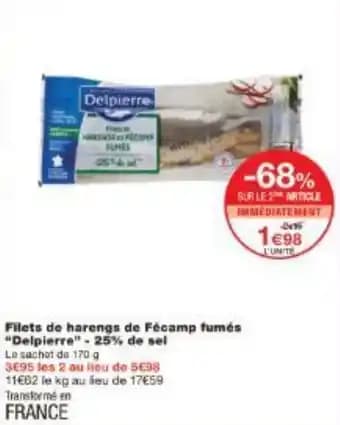 Promotion Exclusives de 8
Filets de harengs : Découvrez l'Offre incontournable