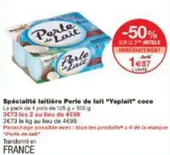 Promotion Exclusives de 2
Lait coco : Découvrez l'Offre incontournable