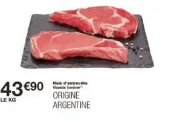 Noix d'entrecôte Viande bovine