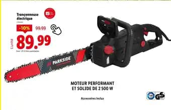 Promotion Exclusives de 27
Tronconneuse : Découvrez l'Offre incontournable