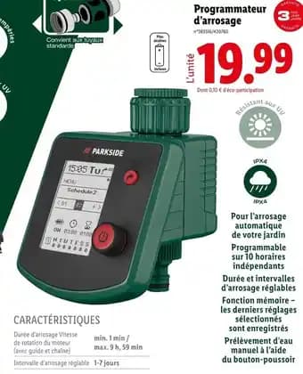 Promotion Exclusives de 2
Programmateur : Découvrez l'Offre incontournable