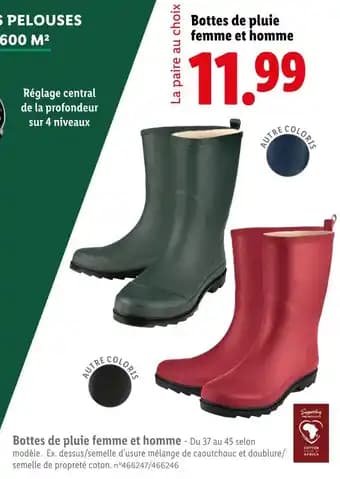 Promotion Exclusives de 1
Bottes homme : Découvrez l'Offre incontournable