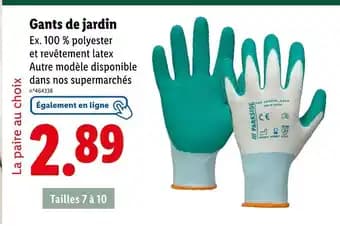 Promotion Exclusives de 14
Gants de jardin : Découvrez l'Offre incontournable