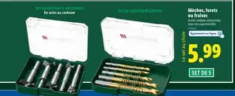 LIVKSIDE Mèches, forets ou fraises