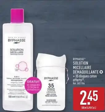 Promotion Exclusives de 2
Démaquillante : Découvrez l'Offre incontournable