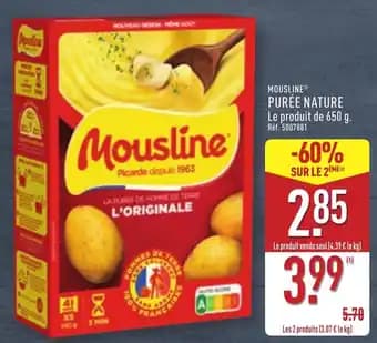 Promotion Exclusives de 20
Purée : Découvrez l'Offre incontournable