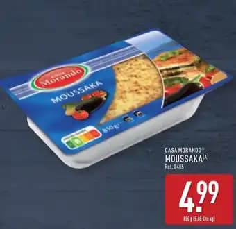 Casa morando moussaka 850 g