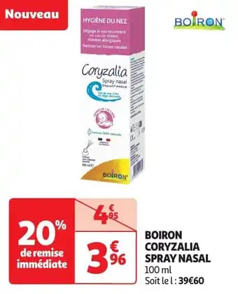 Promotion Exclusives de 2
Spray nasal : Découvrez l'Offre incontournable
