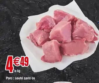 Promotion Exclusives de 22
Porc sans os : Découvrez l'Offre incontournable