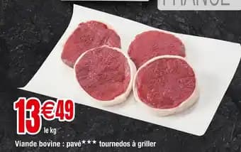 Promotion Exclusives de 1
Viande bovine pavé : Découvrez l'Offre incontournable