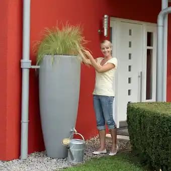 Récupérateur d'eau 2 en 1 300 L