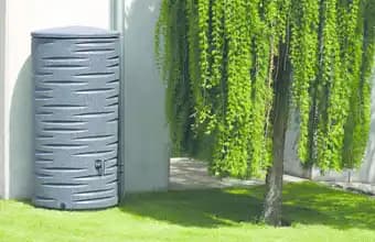 Récupérateur à eau Cylindrique Granit 290 L