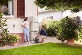 Récupérateur d'eau Slim 330 L