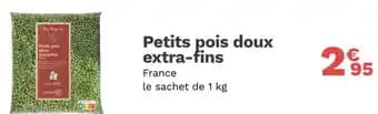 Promotion Exclusives de 6
Petits pois : Découvrez l'Offre incontournable