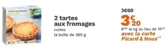 Promotion Exclusives de 4
Tartes : Découvrez l'Offre incontournable