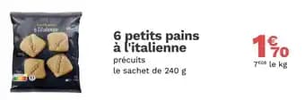 Promotion Exclusives de 6
Petits pains : Découvrez l'Offre incontournable