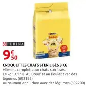Promotion Exclusives de 1
Croquettes chats : Découvrez l'Offre incontournable
