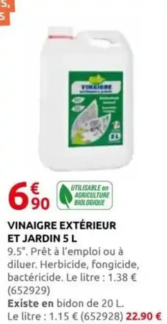 Vinaigre extérieur et jardin 5 L