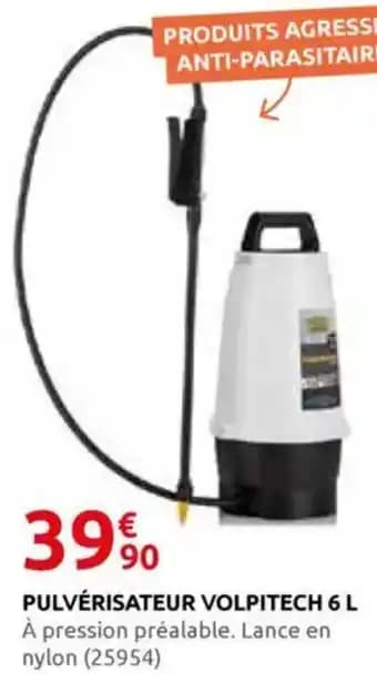 Pulvérisateur volpitech 6 l