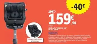 Siege auto turn 2 me DLX 40 - 105 cm