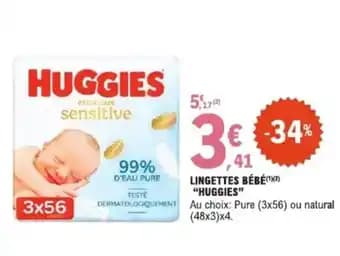 Promotion Exclusives de 5
Huggies : Découvrez l'Offre incontournable