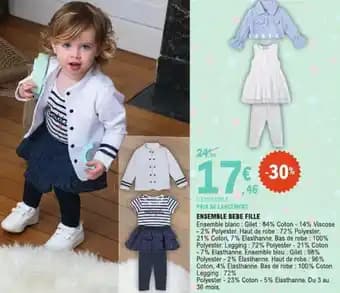 Promotion Exclusives de 2
Bébé fille : Découvrez l'Offre incontournable