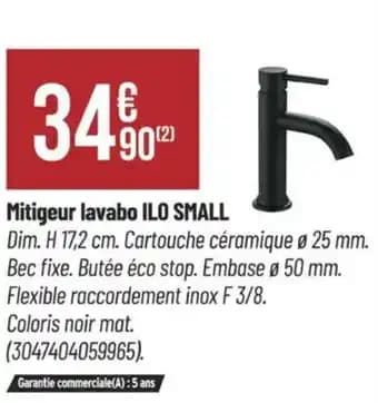 Mitigeur lavabo ILO SMALL