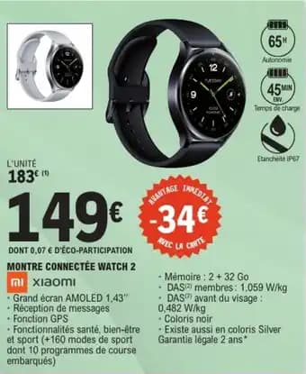 Promotion Exclusives de 1
Montre connectee watch : Découvrez l'Offre incontournable
