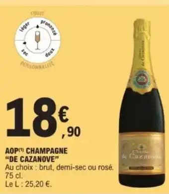 Promotion Exclusives de 17
De champagne : Découvrez l'Offre incontournable