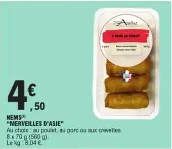 Promotion Exclusives de 9
Nems : Découvrez l'Offre incontournable