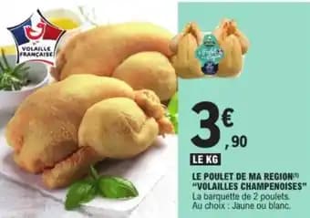 Le poulet de ma region "volailles champenoises"