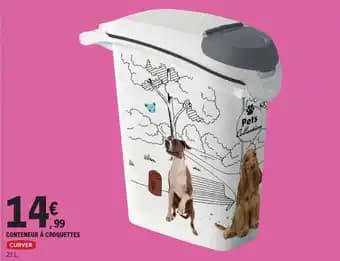 CURVER Conteneur à croquettes 23 L