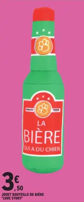 Jouet bouteille de bière "love story"