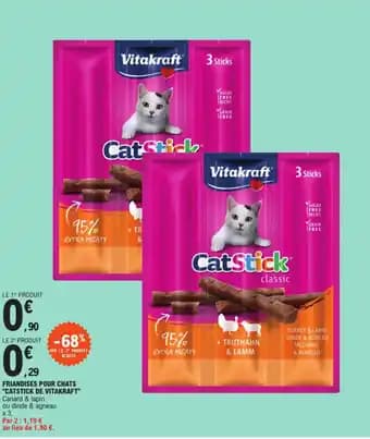 "CATSTICK DE VITAKRAFT" Friandises pour chats