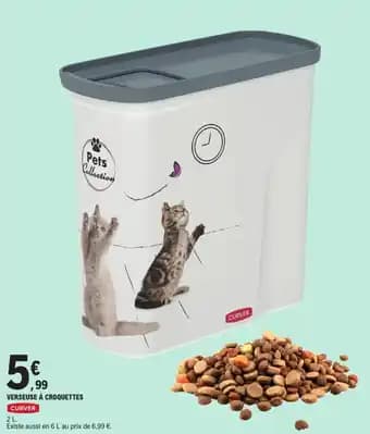 CURVER Verseuse à croquettes 2 l