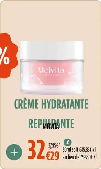 Crème hydratante repulpante 50 ml
