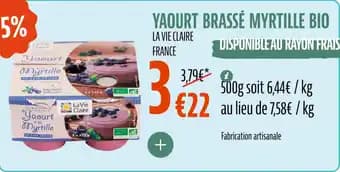 Promotion Exclusives de 1
Yaourt bio : Découvrez l'Offre incontournable