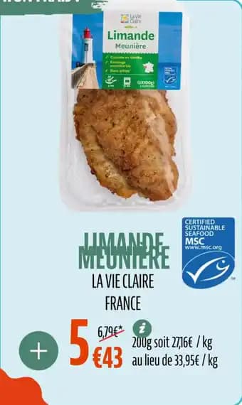 Limande Meunière 200 g