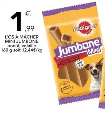 PEDIGREE L'os à mâcher mini jumbone