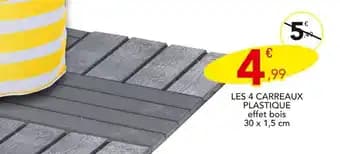 LES 4 CARREAUX PLASTIQUE
