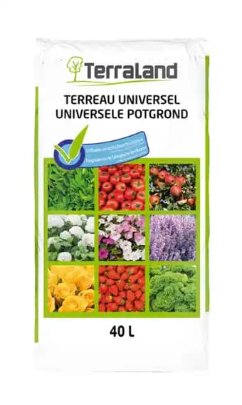 Promotion Exclusives de 99+
Terreau 40l : Découvrez l'Offre incontournable