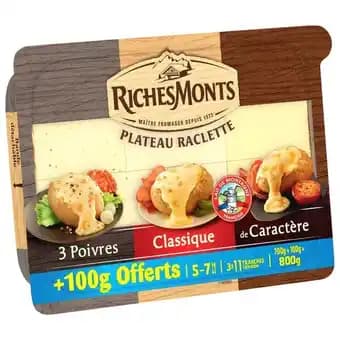 RICHESMONTS Plateau Raclette