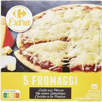CARREFOUR EXTRA Pizza cuite sur pierre surgelée
