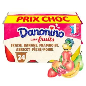 DANONE Danonino aux fruits Prix Choc